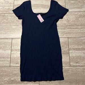 XXL WILD FABLE BLUE Ribbed DRESS